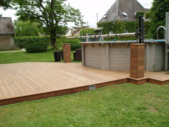 Piscine En Bois Terrasse | Valdolla concernant Aménagement Autour Piscine Hors Terre