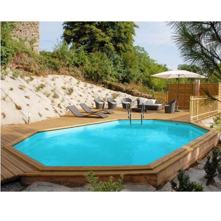 Piscine En Bois Traité Safran L 6.37 X L 4.12 M – Gamm Vert tout Piscine Bois En L Piscine En Bois Traité Safran L 6.37 X L 4.12 M – Gamm Vert tout Piscine Bois En L
