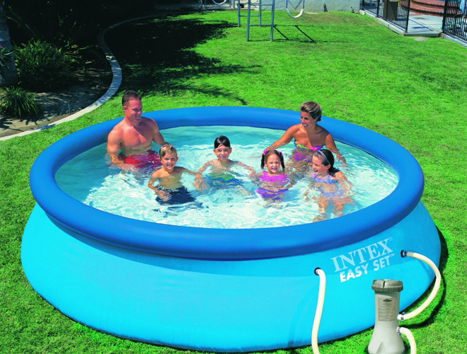 Piscine Gonflable Hubo serapportantà Cora Piscine Bois