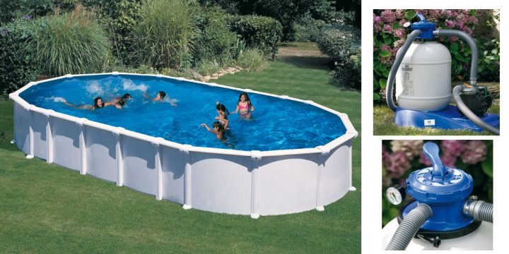 Piscine Hors Sol Acier Dream Pool Sans Renforts : 7M30 X à Piscine Tubulaire Destockage