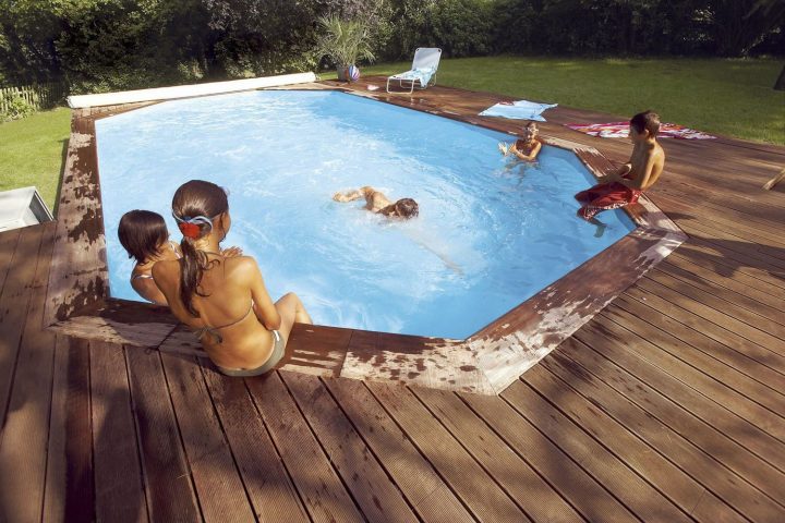 Piscine Hors Sol Bois Odyssea Procopi Octogonale, Piscine intérieur Promo Piscine Bois Cora