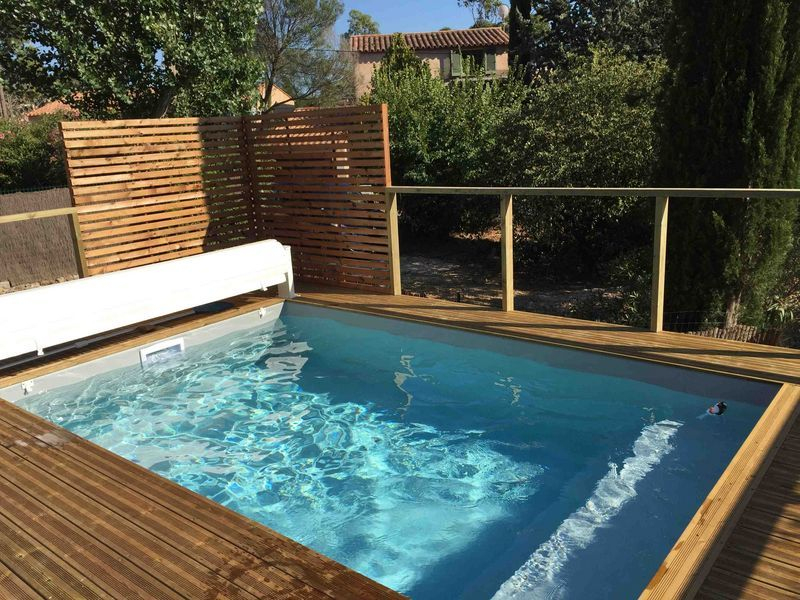 Piscine - Mini Piscine - 10M² : Mini Piscine 4X2.50 En avec Petite