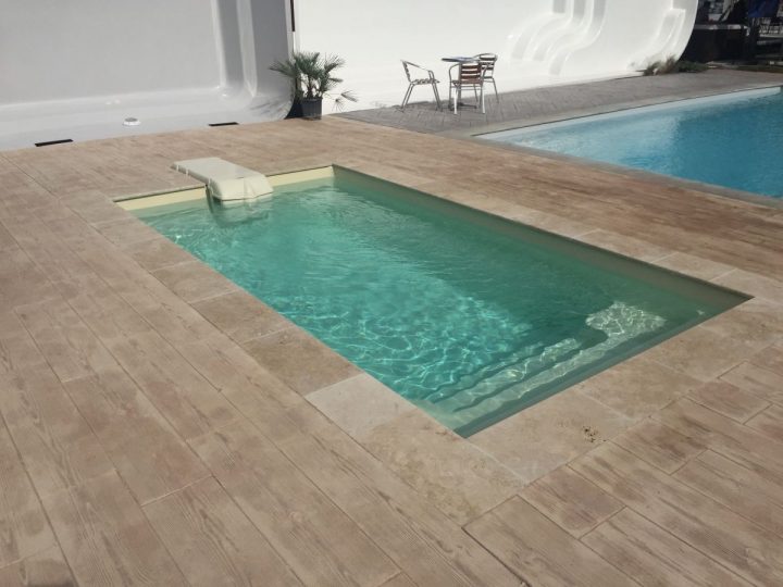 Piscine Sans Déclaration De Travaux – Mini Piscine Coque concernant Piscine Sans Margelle