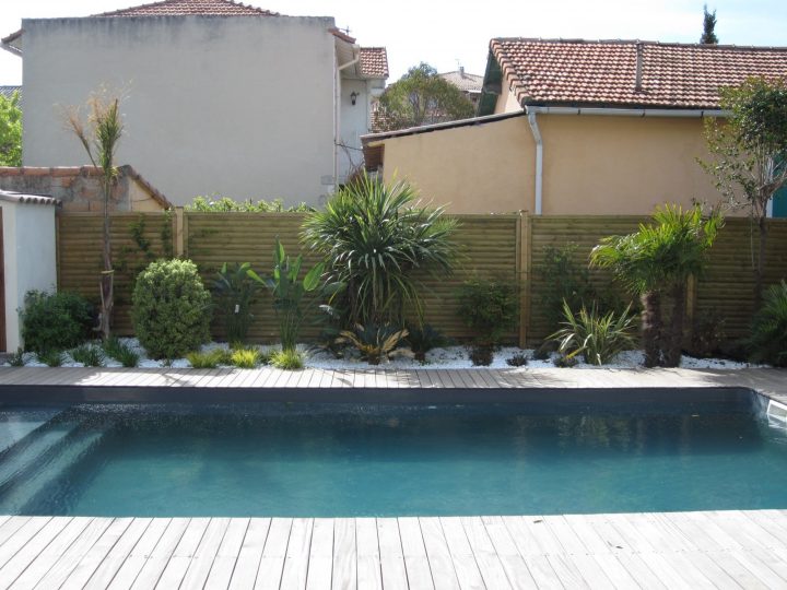 Piscine Terrasse En Bois, Aménagement Paysager Avec De intérieur Aménagement Petit Jardin Avec Terrasse Piscine Terrasse En Bois, Aménagement Paysager Avec De intérieur Aménagement Petit Jardin Avec Terrasse