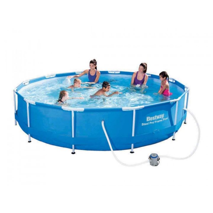 Piscine Tubulaire Ronde 366X76Cm + Filtre À Cartouche Bestway tout Destockage Piscine Tubulaire Piscine Tubulaire Ronde 366X76Cm + Filtre À Cartouche Bestway tout Destockage Piscine Tubulaire