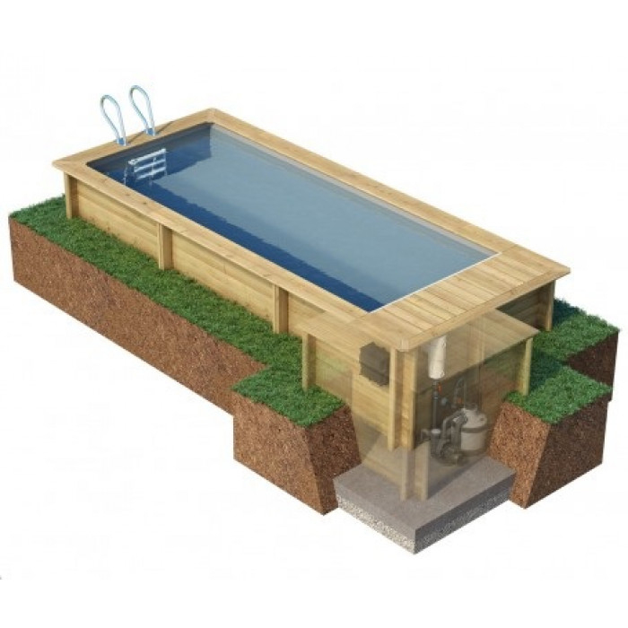 Piscine Urbaine Procopi En Bois 6 X 2,5 M tout Piscine Bois 4X2 5 Piscine Urbaine Procopi En Bois 6 X 2,5 M tout Piscine Bois 4X2 5