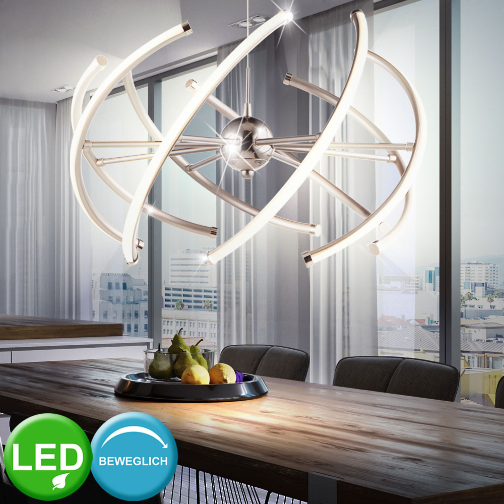Plafonnier Led Pour Votre Salle À Manger Avec Bras Réglables serapportantà Plafonnier Pour Salle À Manger