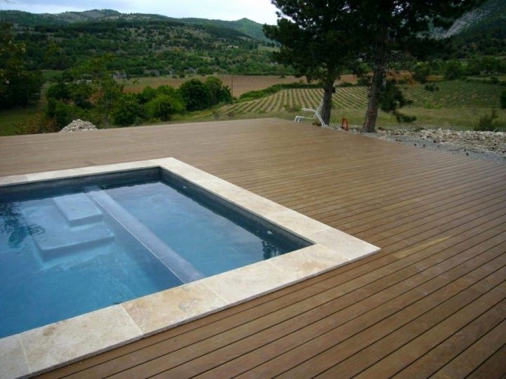 Plage De Piscine En Bois Sans Margelle Nouveau Terrasse intérieur Margelle Piscine Castorama