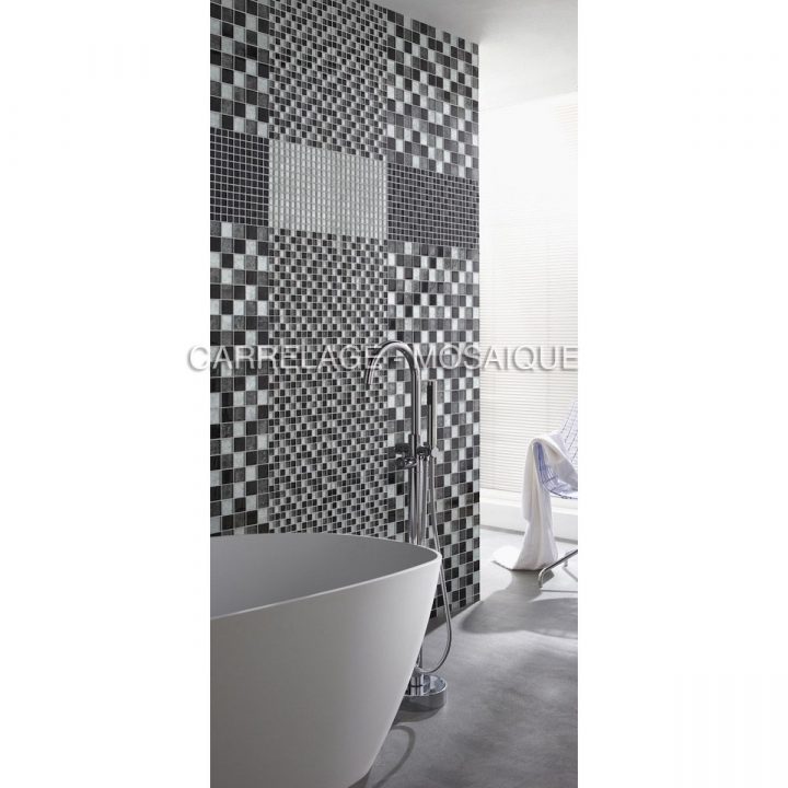 Plaque De Mosaique De Verre Pour Salle De Bain, Douche Et encequiconcerne Plaque Pour Douche