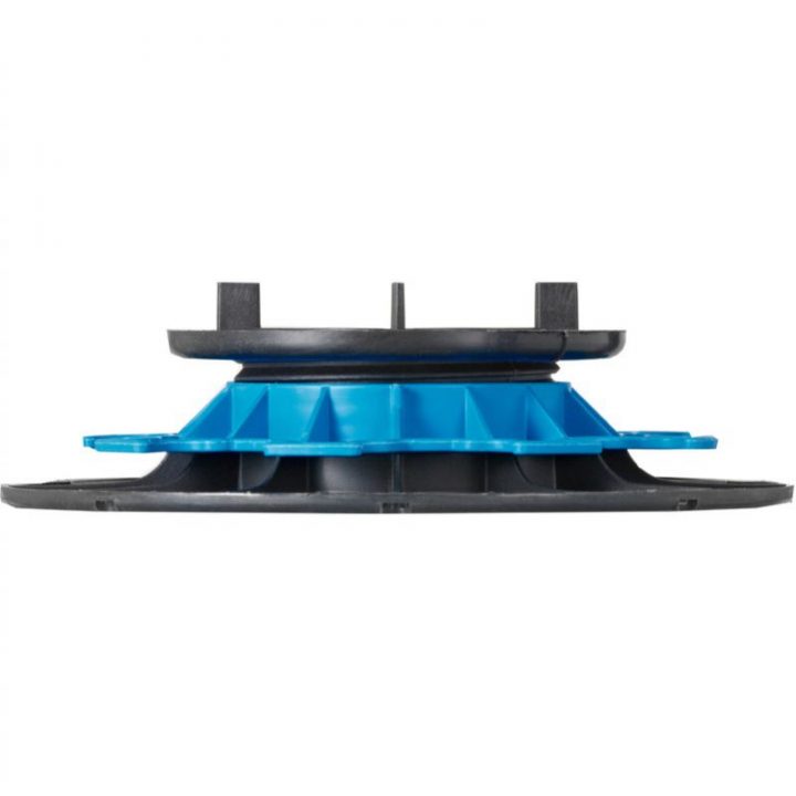 Plot Terrasse Réglable 40-65 Mm | Revêtement Dalle | Jouplast avec Dalle Stabilisatrice Pour Plot, H.45 Mm