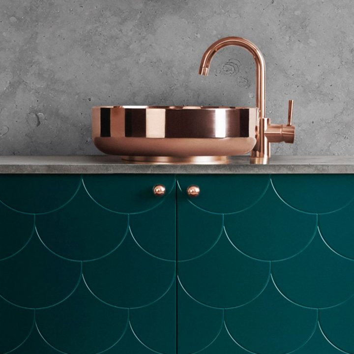 Poignée De Meuble Mini Balls En Laiton, Cuivre Et tout Poignée Meuble Ikea