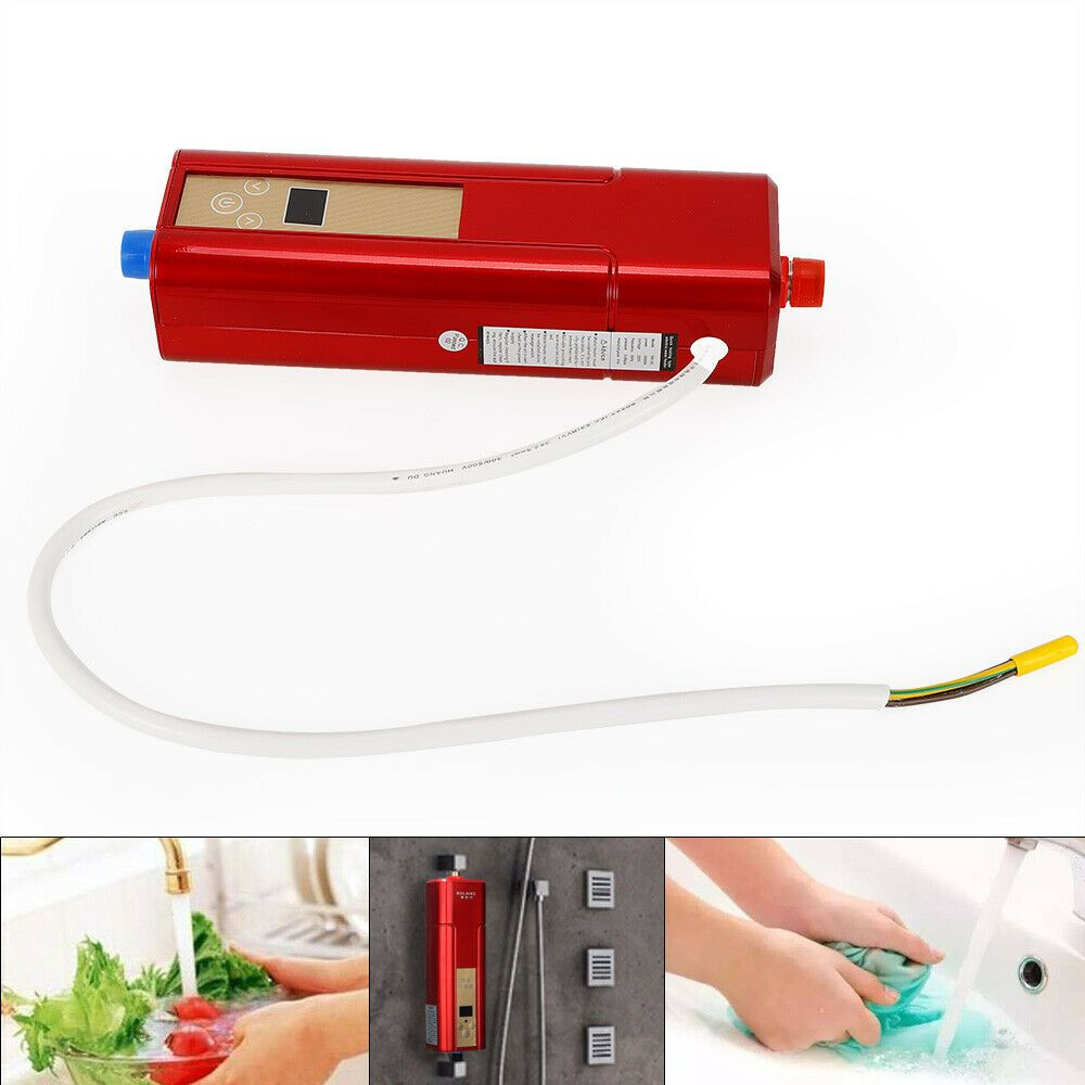 Pomme De Douche Chauffe-Eau Instantané Electrique Tankless intérieur Chauffe Eau Instantané Pour Douche