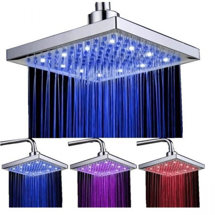 Pommeau De Douche Carre Led destiné Pomme De Douche Lumineuse Pommeau De Douche Carre Led destiné Pomme De Douche Lumineuse