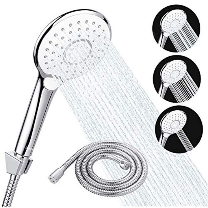 Pommeau De Douche Dalmo Douchette Pommeau Douche En 3 Modes intérieur Pommeau De Douche Anti Calcaire