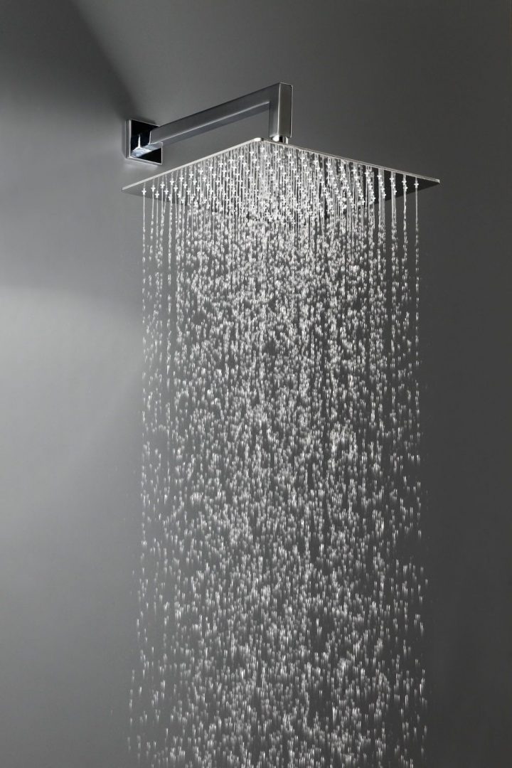 Pommeau De Douche De Plafond / Carré / Pluie – Sandwich concernant Pomo De Douche