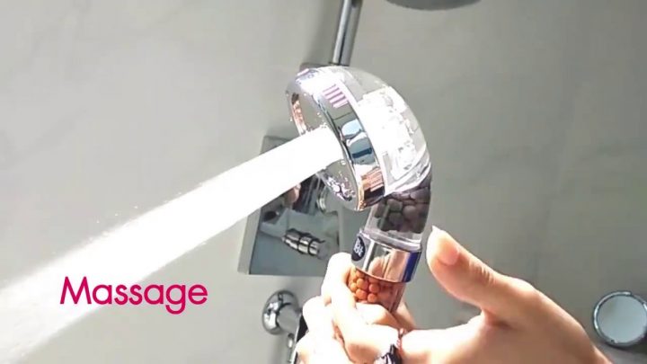 Pommeau De Douche Haute Pression Filtrant – Économiseur D'eau dedans Pommeau De Douche Filtrant