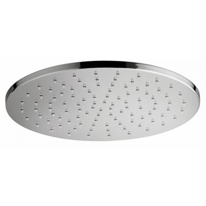 Pommeau De Douche Rond En Abs – Diamètre 200 Mm Alpi Spa Sur Bricozor à Paume De Douche