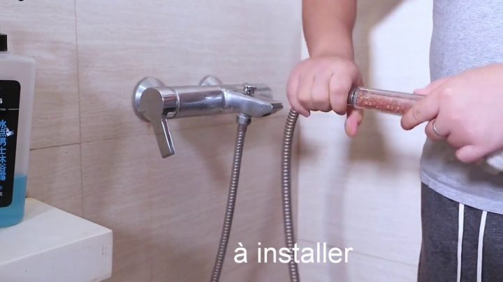 Pommeau De Douche Zen Filtrant, Filtre Calcaire, Filtre intérieur Pommeau De Douche Brumisateur Lidl