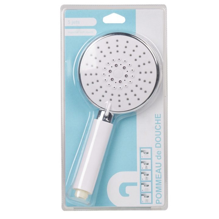 Pommeau Douche 5 Jets serapportantà Paume De Douche
