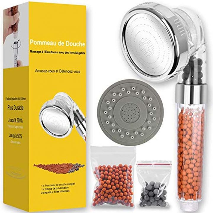 Pommeau Douche Anti Calcaire Douchette Pommeau Douche avec Pommeau De Douche Filtrant