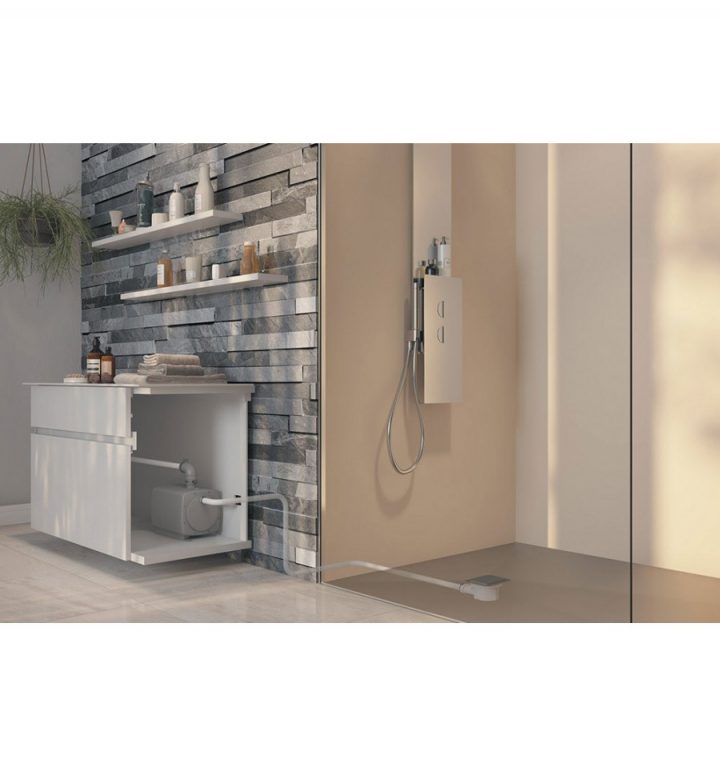Pompe De Relevage Aspirante Kinefloor Kinedo Ici À Prix Douché encequiconcerne Pompe De Relevage Pour Douche