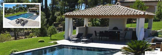 Pool House Piscine Avec Cuisine Et Salon | Pool House avec Idees Pool House Piscine