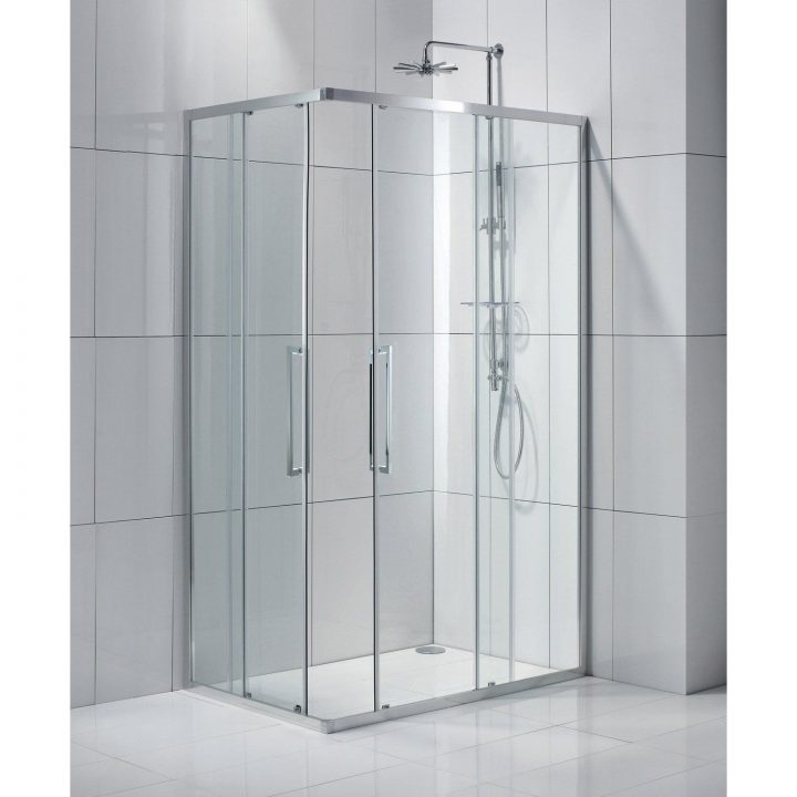 Porte De Douche Coulissante, Angle Rectangle, 90 X 70 Cm destiné Porte De Douche Coulissante 90