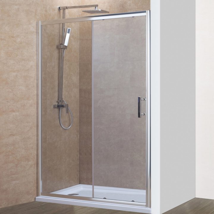 Porte De Douche Coulissante Nerina 160 Cm – 6Mm avec Porte De Douche Coulissante 90