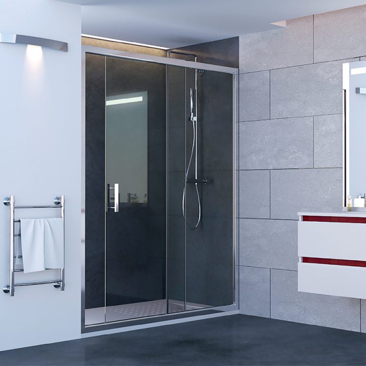 Porte De Douche Nérina Coulissante – Creazur France concernant Porte De Douche Coulissante 90