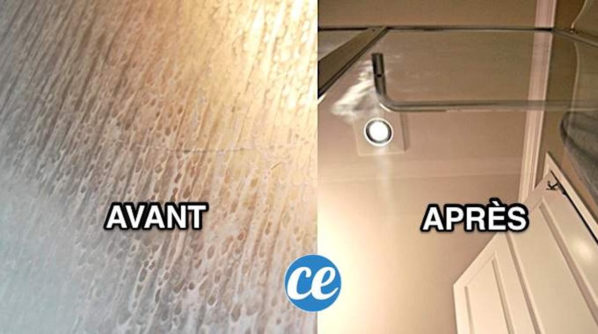 Porte De Douche Toujours Sale ? Le Truc Pour Qu'elle Reste à Nettoyer Paroi De Douche