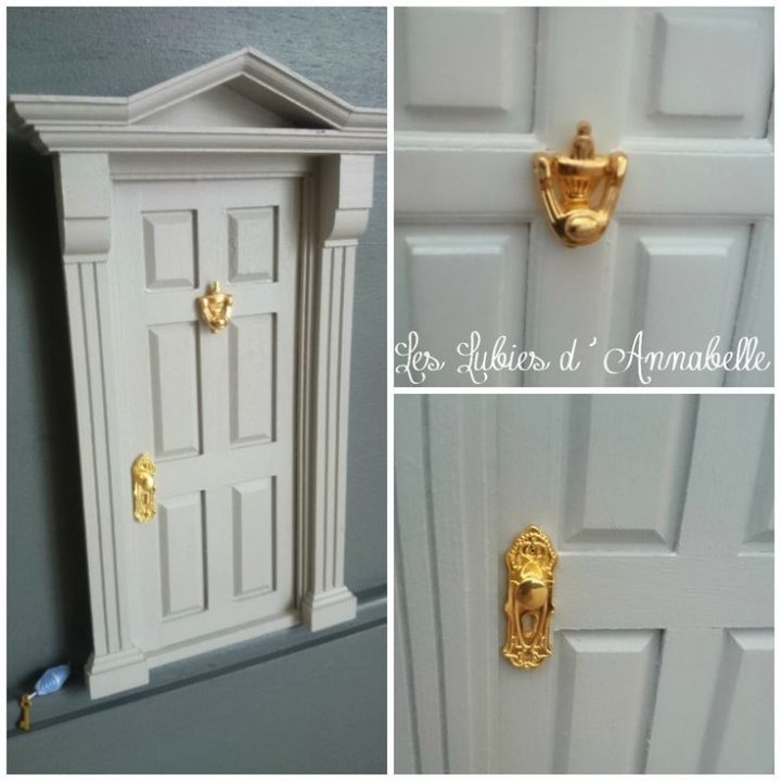 Porte Magique De Lutin Ou Petite Souris Des Dents De Lait intérieur Chambre Bebe Lutin