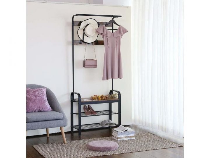 Porte-Manteau Vintage Vestiaire Meuble D’entrée Avec dedans Meuble A Chaussure Conforama