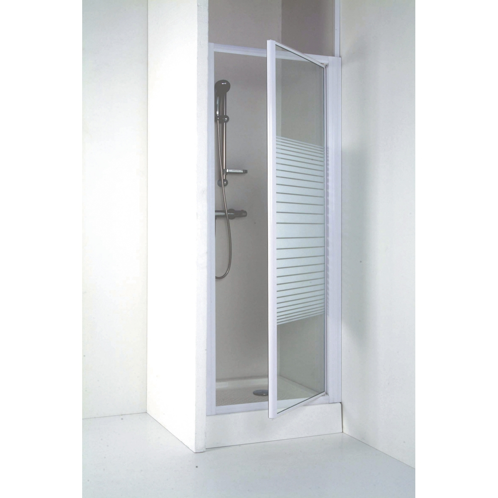 Porte Pivotante 80 Sérigrafié destiné Porte De Douche Pivotant