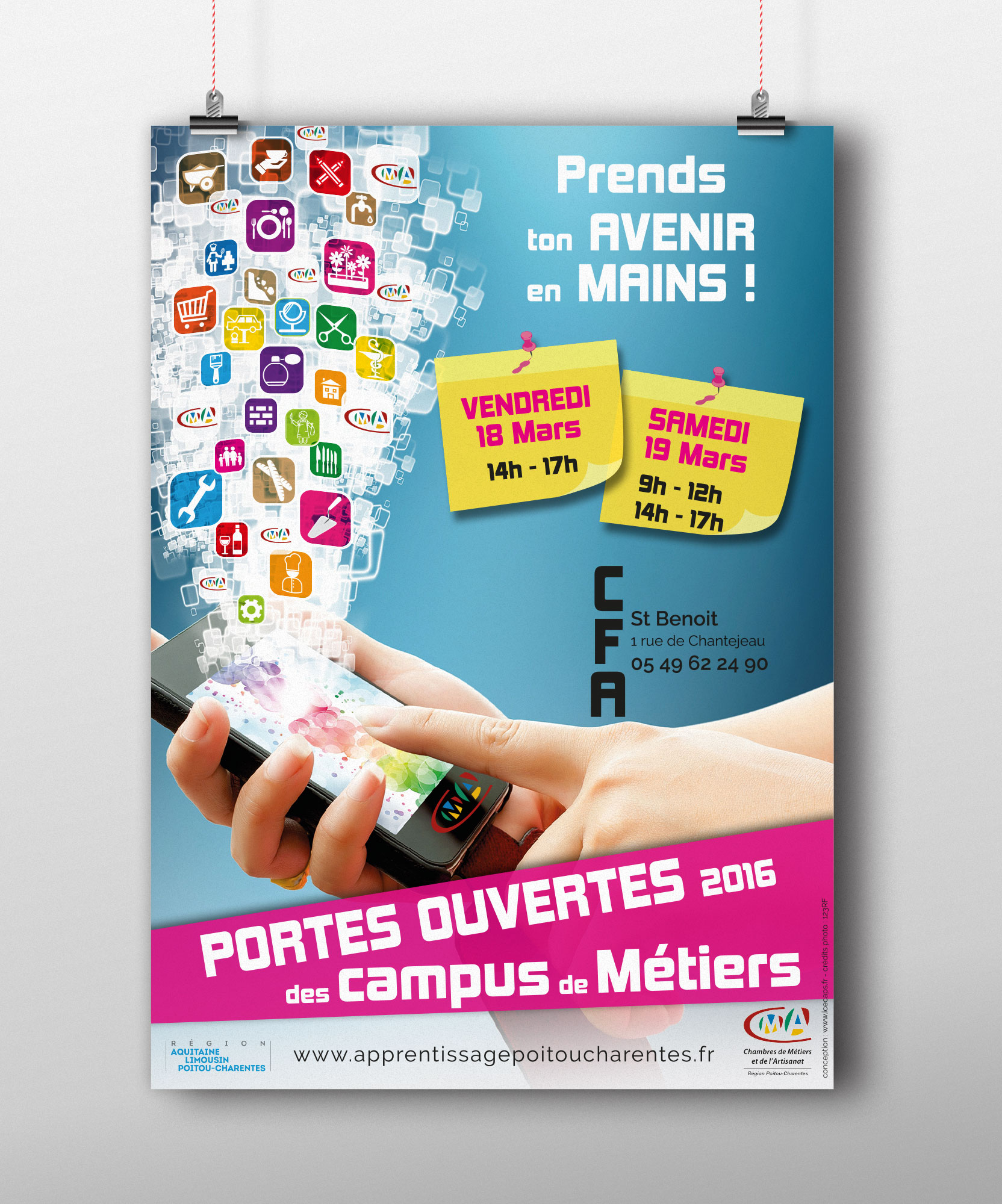 Portes Ouvertes De L'apprentissage Chambres De Métiers Et De dedans Chambre Des Metiers Poitiers