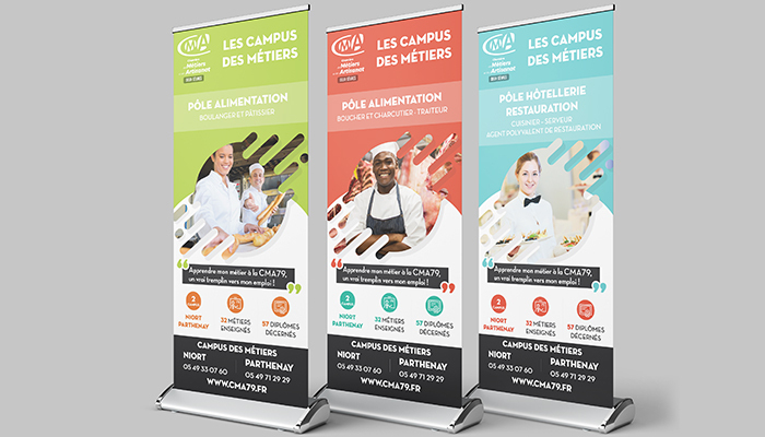 Portfolio De Pauline Allègre : Graphiste Webdesigner dedans Chambre Des Metiers Niort