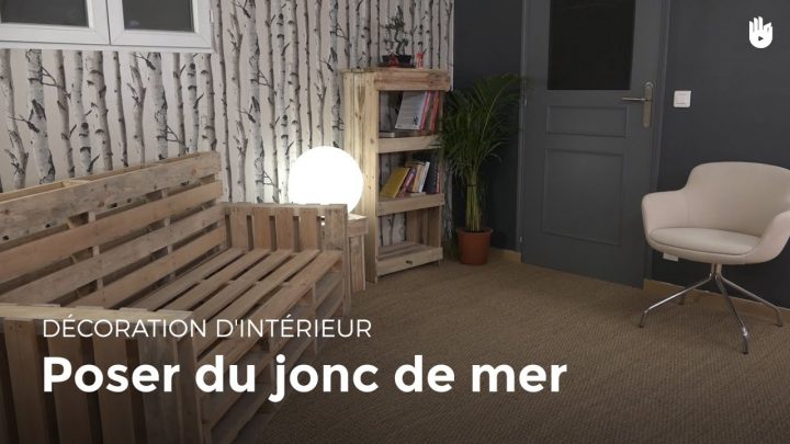 Poser Du Jonc De Mer | Bricolage concernant Jonc De Mer Salle De Bain
