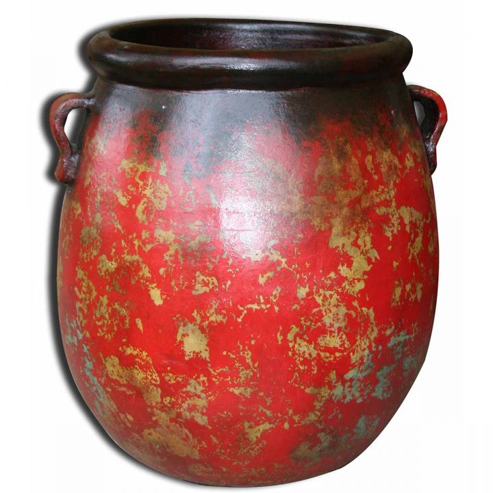 Pot En Terre Cuite De Grande Taille Poterie & Cache-Pot avec Jarre De Jardin