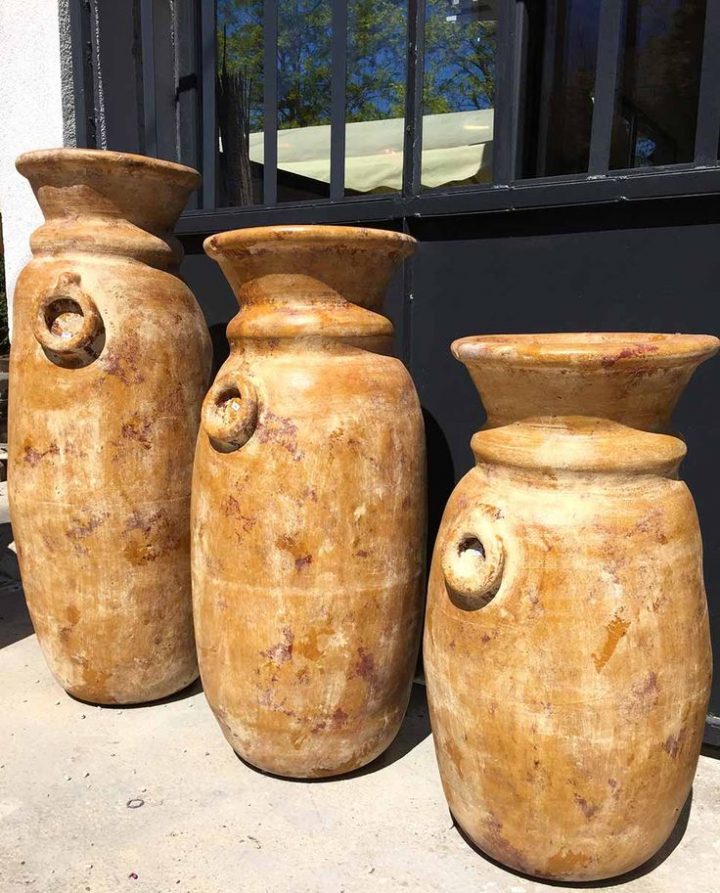 Poterie Décoration Extérieure Jarre En Terre Cuite De tout Grande Poterie De Jardin