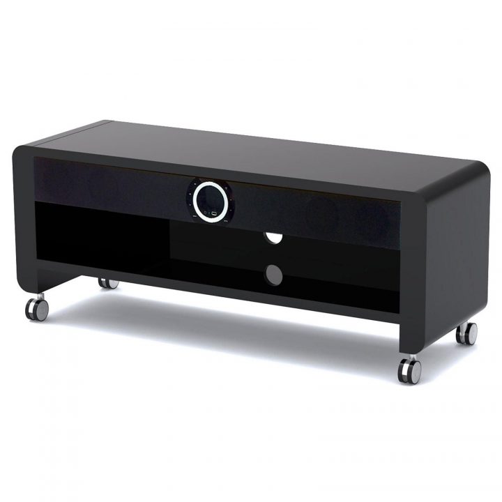 Prestige Moon Noir – Meuble Tv Prestige Sur Ldlc concernant Meuble Tv Home Cinema Intégré