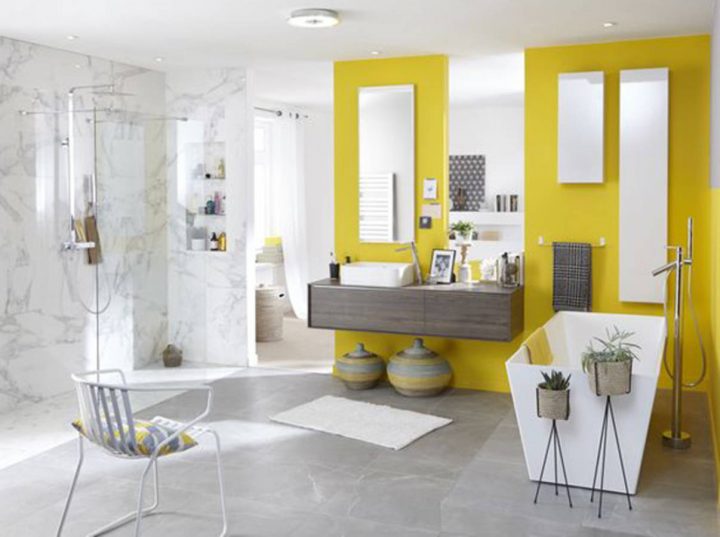 Prix De La Peinture De Salle De Bains – Travaux concernant Idée Peinture Salle De Bain