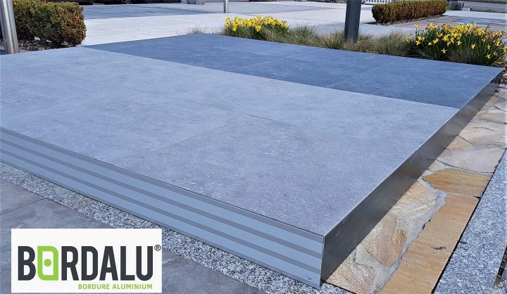Profil Alu Pour Terrasse Sur Plots | Carrelage Ceramique tout Dalle Terrasse Sur Plot Castorama