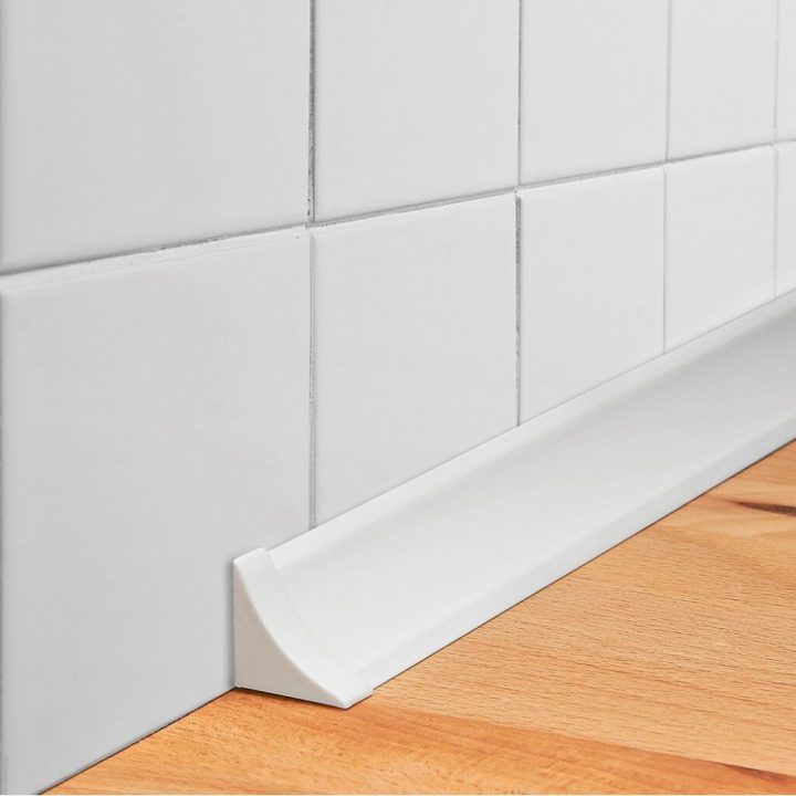 Profil D'étanchéité Sptd À Lèvre Souple 3,15M Blanc pour Joint D Étanchéité Salle De Bain