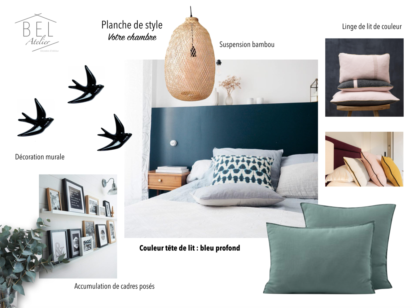 Projet Client : Chambre | Bel Atelier - Décoratrice D pour Couleur Chambre Parental