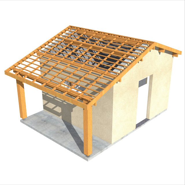 Projet De Construction Abri De Jardin + Auvent 20M2. destiné Plan Abris De Jardin Projet De Construction Abri De Jardin + Auvent 20M2. destiné Plan Abris De Jardin