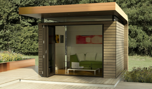 Quel Matériau Choisir Pour Un Abris De Jardin intérieur Bureau De Jardin En Kit