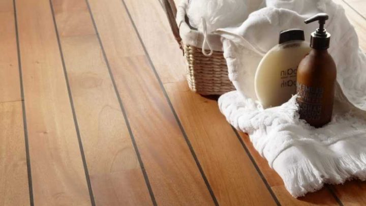 Quel Parquet Pont De Bateau Choisir Pour La Salle De Bains tout Sol Stratifié Salle De Bain