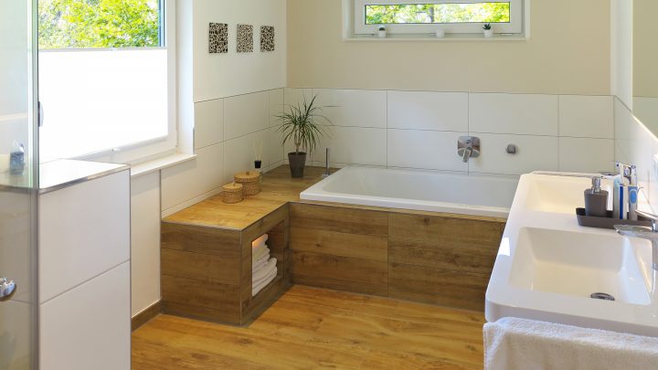 Quel Revêtement De Sol Pour La Salle De Bains ? dedans Jonc De Mer Salle De Bain