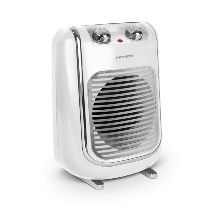 Radiateur Soufflant Salle De Bains Thomson Mobile Fifty 2000W Blanc concernant Radiateur Soufflant Salle De Bains