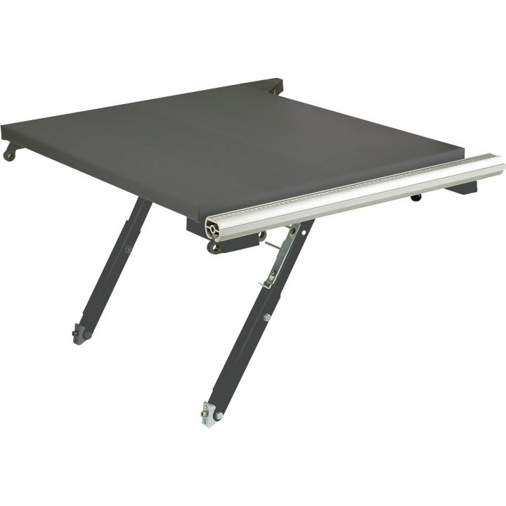 Rallonge De Table Rabattable Pour Precisa 6.0 Scheppach pour Table Ushuaia Leroy Merlin