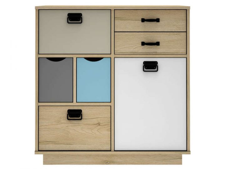 Rangement 1 Porte + 6 Tiroirs Zola – Vente De Buffet dedans Meuble Conforama Rangement 1 Porte + 6 Tiroirs Zola – Vente De Buffet dedans Meuble Conforama